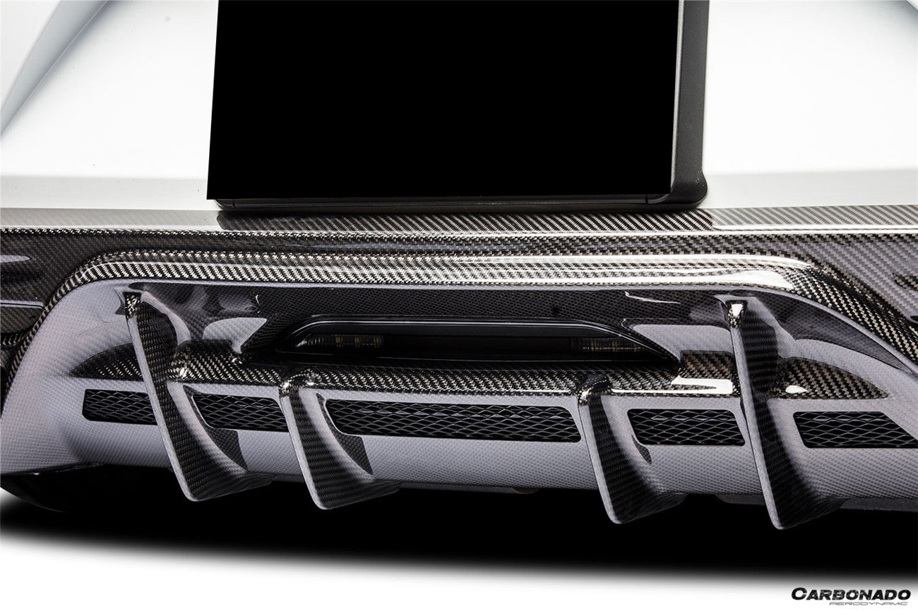 Carbonado Aero Autoclave Carbon Fiber Rear Lip Carbonado (RW) | 2018-2026 Lexus LC500, LC500H