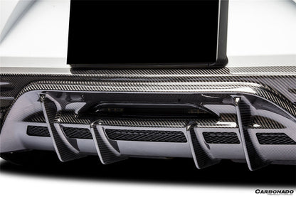Carbonado Aero Autoclave Carbon Fiber Rear Lip Carbonado (RW) | 2018-2026 Lexus LC500, LC500H