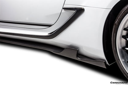 Carbonado Aero Carbon Fiber Side Skirts Canards Carbonado (RW) | 2018-2026 Lexus LC500, LC500H