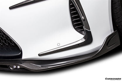 2018-2026 Lexus Autoclave Carbon Fiber Front Lip With LED Light Carbonado (RW) Fits :LC500, LC500H