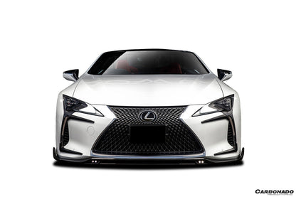 Carbonado Aero Carbon Fiber Front Bumper Canards Carbonado (RW) | 2018-2026 Lexus LC500, LC500H