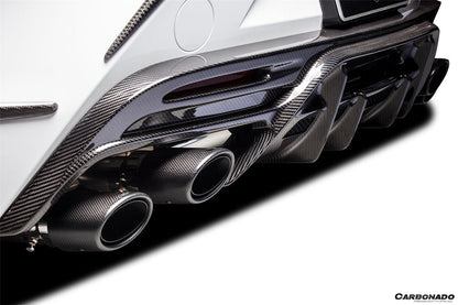 Carbonado Aero Autoclave Carbon Fiber Rear Lip Carbonado (RW) | 2018-2026 Lexus LC500, LC500H