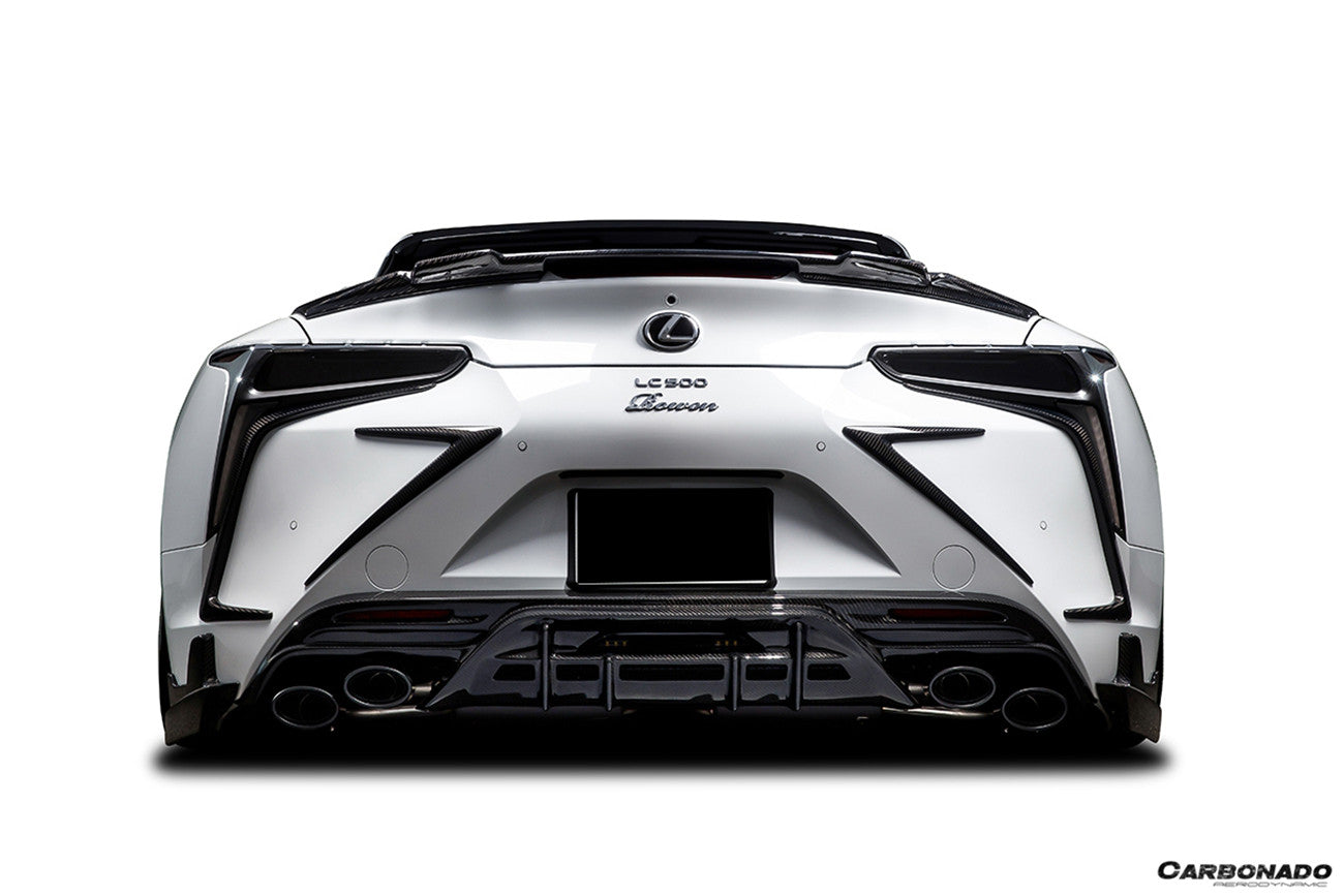 2018-2026 Lexus Carbon Fiber Trunk Spoiler Carbonado (RW) Fits :LC500 Convertible, LC500H Convertible