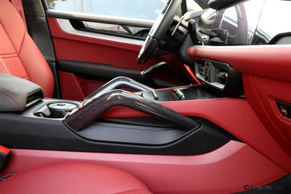 Carbonado 2018-2026 Porsche Cayenne 9Y0 OE Style Autoclave Carbon Fiber Inner Door Handle | Fits S, Coupé, E-Hybrid, GTS, Turbo, Turbo GT