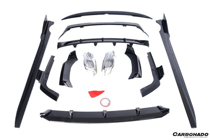 2019-2022 BMW X7 Pre‑LCI G07 Black Knight Style Full body kit (PPCFG07-BF-BK-FLK)