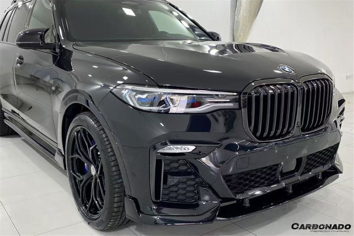 2019-2022 BMW X7 Pre‑LCI G07 Black Knight Style Full body kit (PPCFG07-BF-BK-FLK)