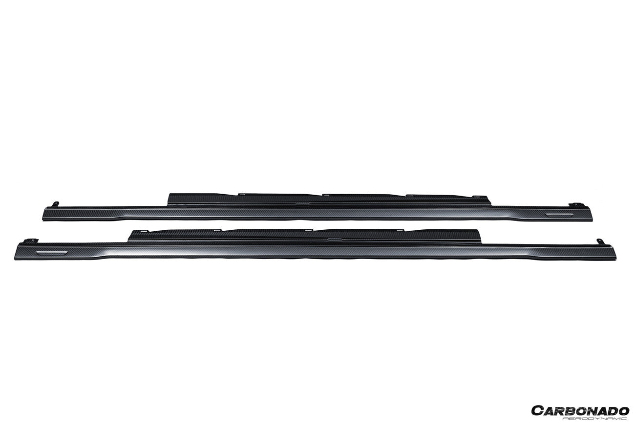 2019-2026 Audi  Autoclave Carbon Fiber Side Skirts Under Board Carbonado (MSY) Fits : RS6 C8, RS7 C8