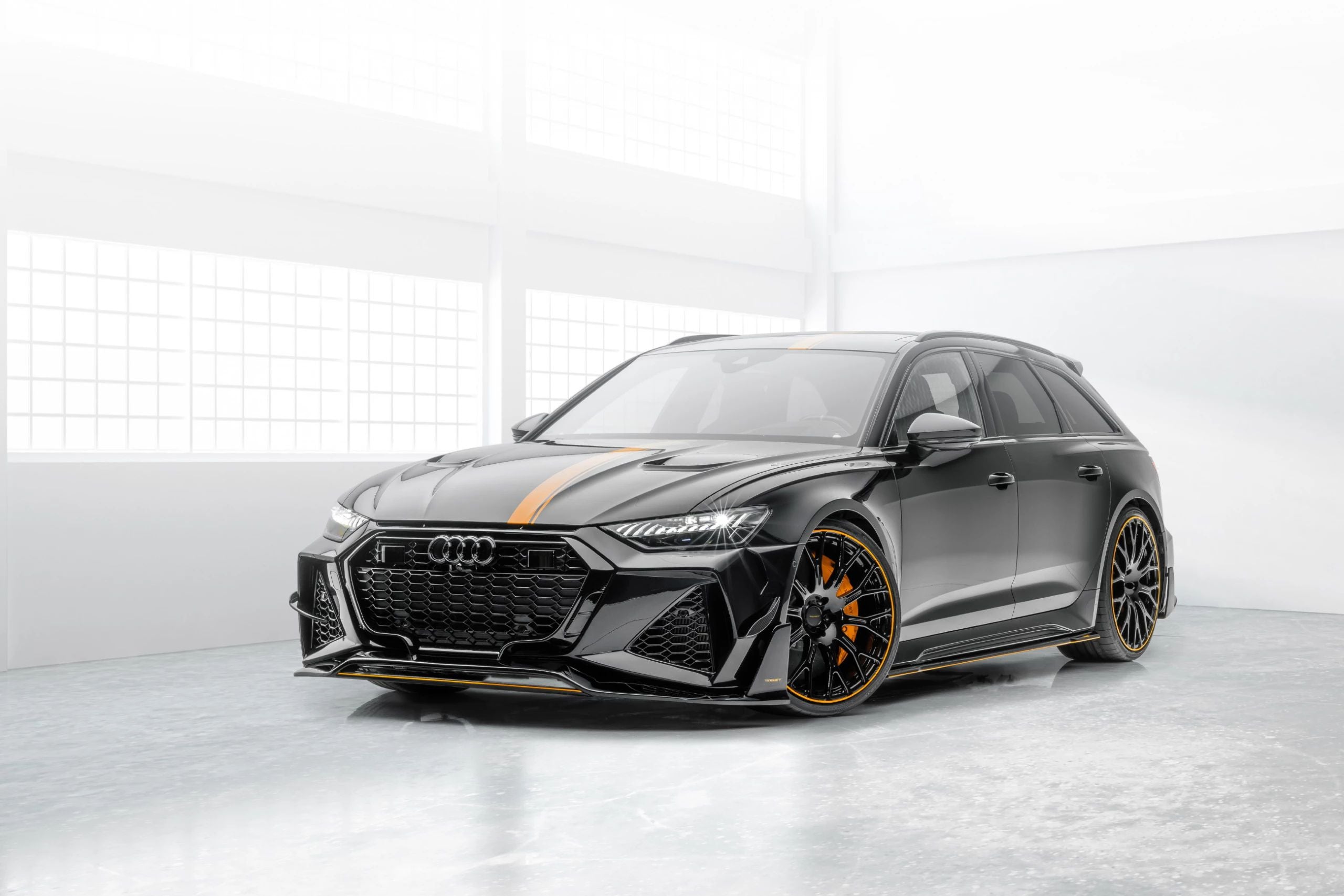 Carbonado Aero 2019-2026 Audi Autoclave Carbon Fiber Front Bumper Carbonado (MSY) Fits : RS6 C8, RS7 C8