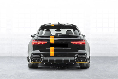 2019-2026 Audi Autoclave Carbon Fiber Middle Spoiler Carbonado (MSY) Fits : RS6 C8