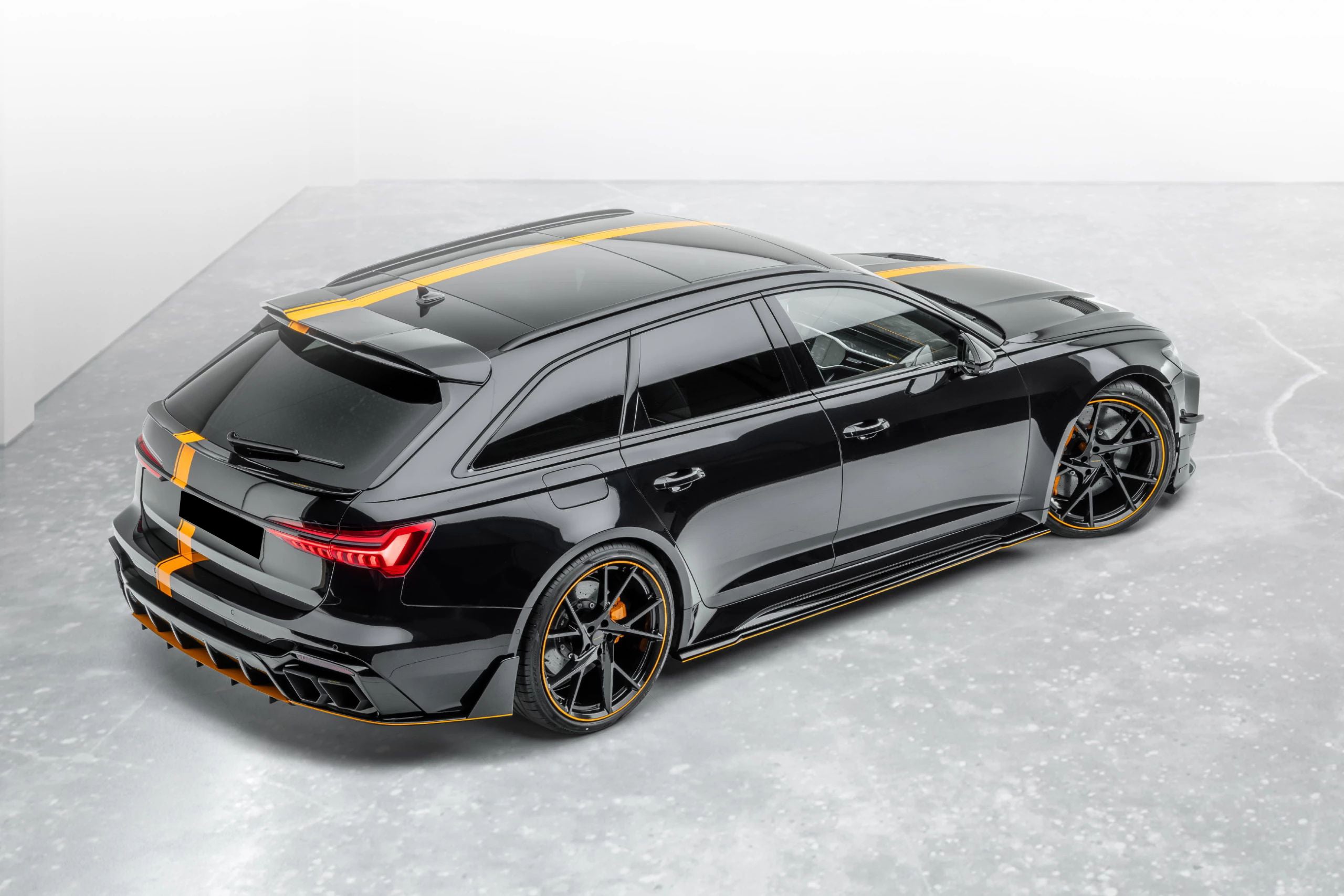 2019-2026 Audi  Autoclave Carbon Fiber Side Skirts Under Board Carbonado (MSY) Fits : RS6 C8, RS7 C8