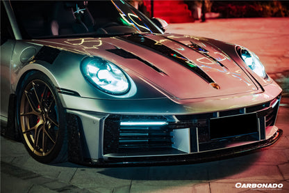 Carbonado Aero 2019-2024 Porsche 911 992 Carrera Autoclave Carbon Fiber Full Wide Body Kit Carbonado (AM) Fits: S, 4, 4S, Targa, Cabriolet