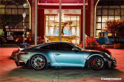 Carbonado Aero 2019-2024 Porsche 911 992 Carrera Autoclave Carbon Fiber Full Wide Body Kit Carbonado (AM) Fits: S, 4, 4S, Targa, Cabriolet