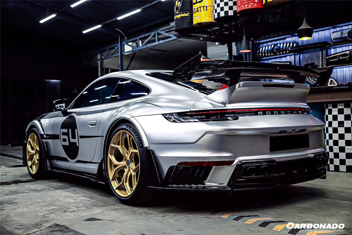 Carbonado Aero 2019-UP Porsche 911 992 Carrera Autoclave Carbon Fiber Spoiler Wing Carbonado (AM) Fits: S, 4, 4S