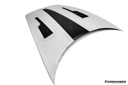 Carbonado Aero 2019-UP Porsche 911 992 Carrera Autoclave Carbon Fiber Hood Carbonado (AM) Fits: S, 4, 4S, Targa, Cabriolet, Turbo
