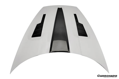 Carbonado Aero 2019-UP Porsche 911 992 Carrera Autoclave Carbon Fiber Hood Carbonado (AM) Fits: S, 4, 4S, Targa, Cabriolet, Turbo