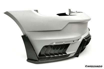 Carbonado Aero 2019-2024 Porsche 911 992 Carrera Autoclave Carbon Fiber Full Wide Body Kit Carbonado (AM) Fits: S, 4, 4S, Targa, Cabriolet