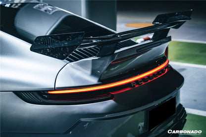 Carbonado Aero 2019-UP Porsche 911 992 Carrera Autoclave Carbon Fiber Spoiler Wing Carbonado (AM) Fits: S, 4, 4S