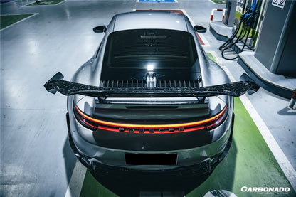 Carbonado Aero 2019-UP Porsche 911 992 Carrera Autoclave Carbon Fiber Spoiler Wing Carbonado (AM) Fits: S, 4, 4S