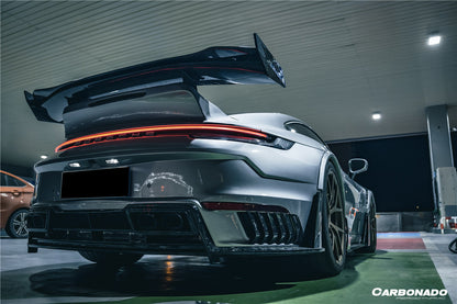 Carbonado Aero 2019-2024 Porsche 911 992 Carrera Autoclave Carbon Fiber Full Wide Body Kit Carbonado (AM) Fits: S, 4, 4S, Targa, Cabriolet