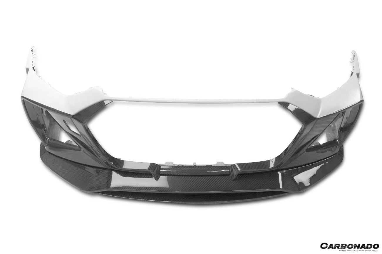 Carbonado Aero 2019-2026 Audi Autoclave Carbon Fiber Front Bumper Carbonado (MSY) Fits : RS6 C8, RS7 C8