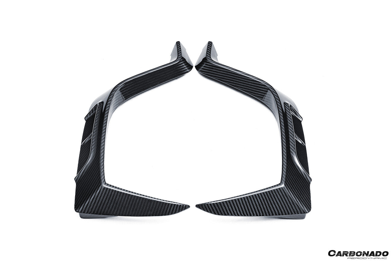 2019-2026 Audi Autoclave Carbon Fiber Grill trims Carbonado (MSY) Fits : RS6 C8