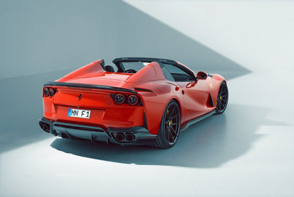 Carbonado Aero 2019 - 2026 Ferrari 812 GTS NVT Style Autoclave Carbon Fiber Trunk Spoiler - 3