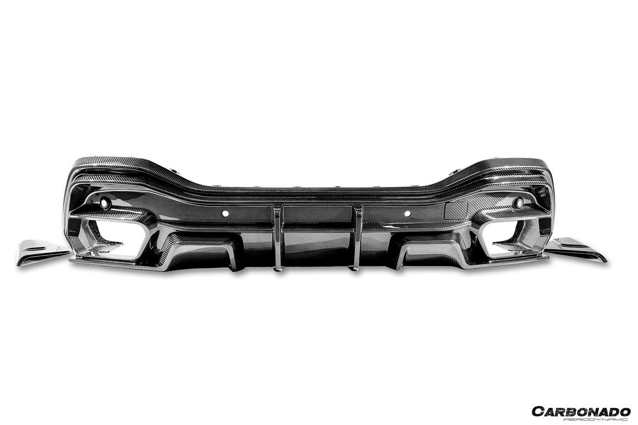 Carbonado AD Style Autoclave Carbon Fiber Rear Diffuser Lip | 2019-UP BMW X6 G06