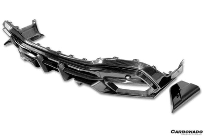 Carbonado AD Style Autoclave Carbon Fiber Rear Diffuser Lip | 2019-UP BMW X6 G06