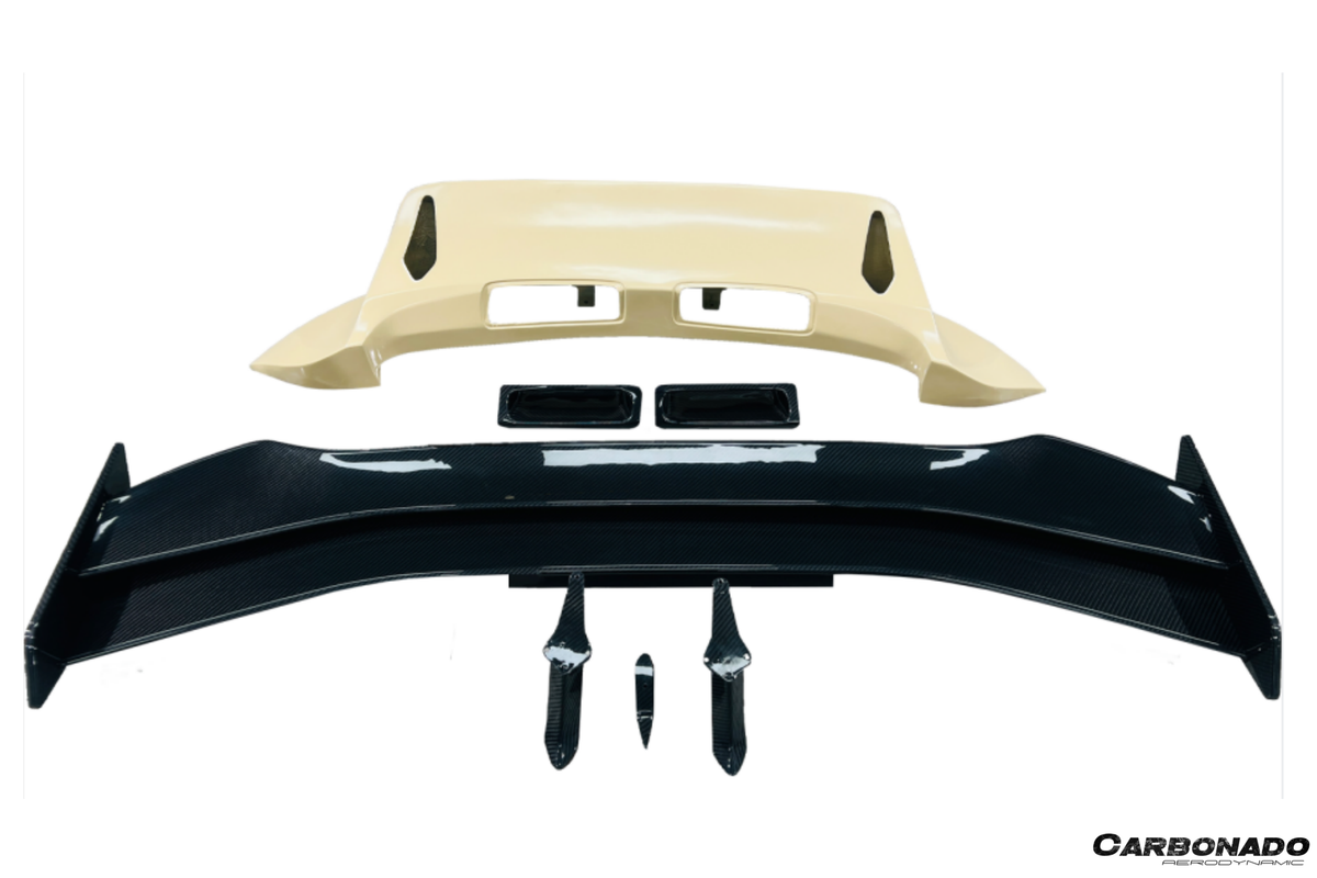 Carbonado Aero 2019-UP Porsche 911 992 Carrera Autoclave Carbon Fiber Spoiler Wing Carbonado (AM) Fits: S, 4, 4S