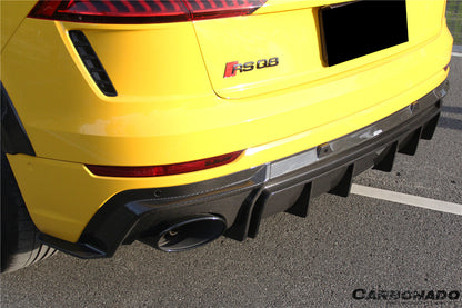 Carbonado 2020-2023 Audi RSQ8 AD Style Dry Carbon Fiber Rear Diffuser Lip