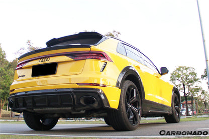 Carbonado 2019-2023 Audi Q8  SQ8  RSQ8 AD Style Dry Carbon Fiber Side Skirts