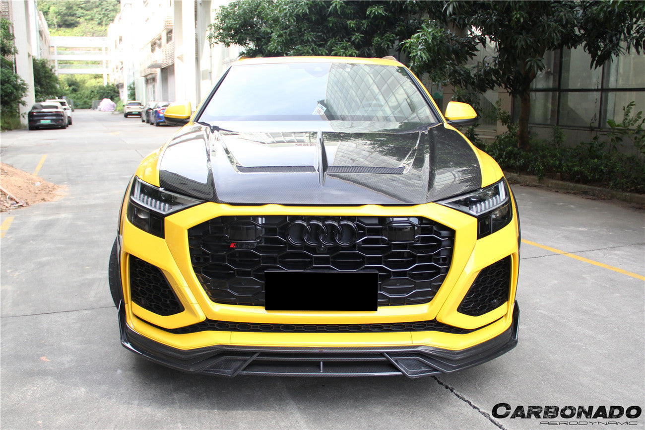 Carbonado 2019-2023 Audi Q8  SQ8  RSQ8 AD Style Dry Carbon Fiber Hood