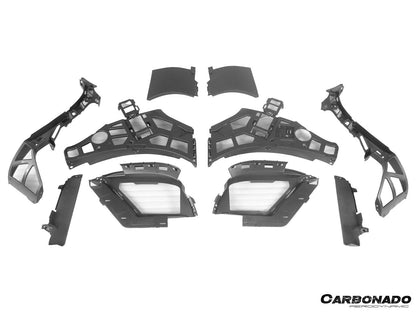 Carbonado 2020-2024 Mercedes Benz GLE350 GLE450 W167 SUV Convert AMG Style Full body kit