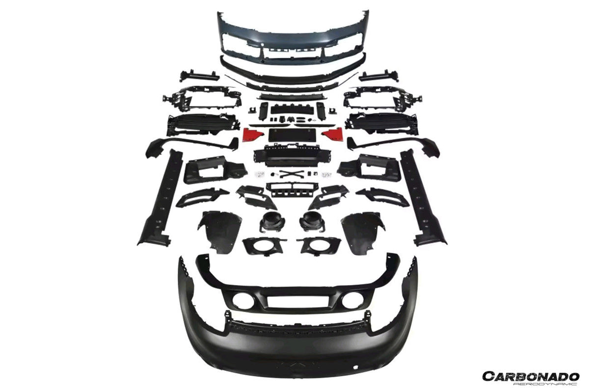 2020-2024 Porsche 911 992.1 Full Body Kit Carbonado (Turbo SD) Fits Carrera, 4, S, 4S, GTS, Cabriolet and Targa (PP992.1-KG-TurboSD-FBK)