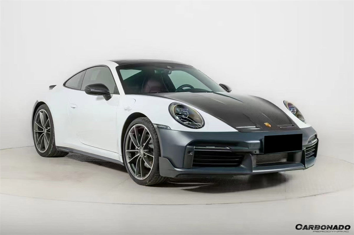 2020-2024 Porsche 911 992.1 Full Body Kit Carbonado (Turbo SD) Fits Carrera, 4, S, 4S, GTS, Cabriolet and Targa (PP992.1-KG-TurboSD-FBK)
