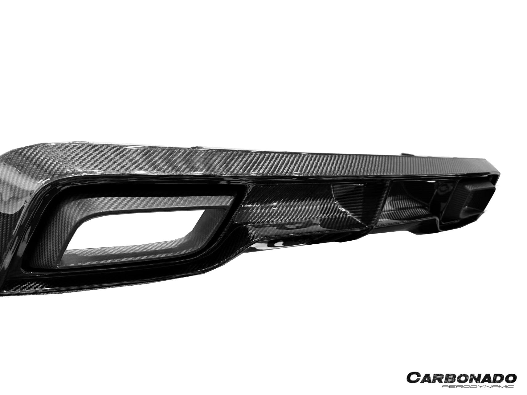 Carbonado 9D Style Autoclave Carbon Fiber Rear Diffuser | 2020-2024 Porsche 911 992.1 Turbo S And Turbo S Cabriolet
