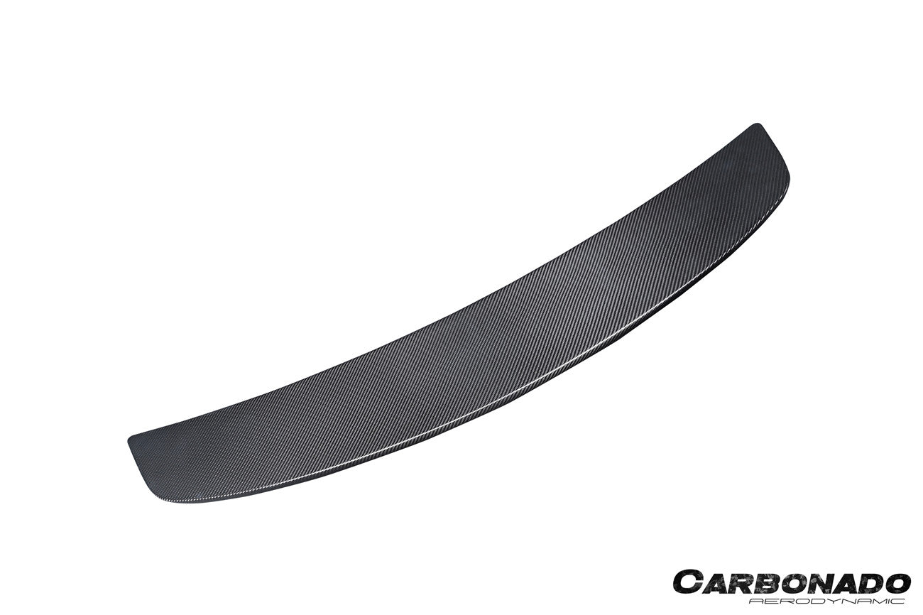Carbonado SD Style Autoclave Carbon Fiber Trunk Spoiler Wing | 2020 - 2024 Porsche 911 992.1 Turbo, Turbo S - 12