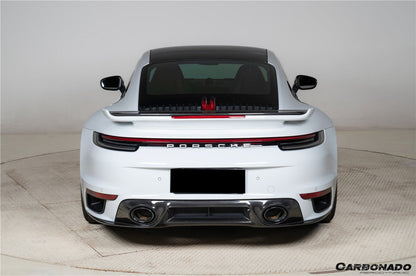 Carbonado SD Style Autoclave Carbon Fiber Trunk Spoiler Wing | 2020 - 2024 Porsche 911 992.1 Turbo, Turbo S - 5