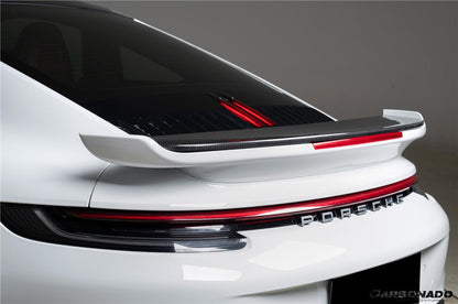 Carbonado SD Style Autoclave Carbon Fiber Trunk Spoiler Wing | 2020 - 2024 Porsche 911 992.1 Turbo, Turbo S - 10