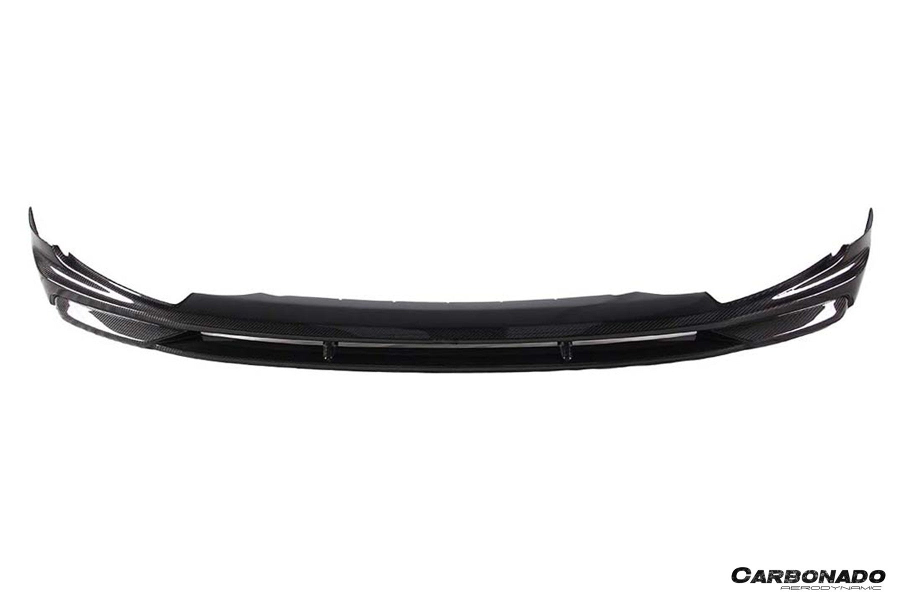 Faldón delantero de fibra de carbono seco estilo Tesla Model Y AD Carbonado 2020-2024