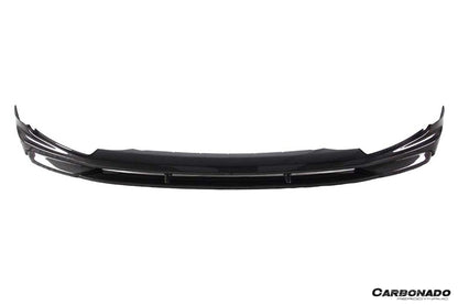 Faldón delantero de fibra de carbono seco estilo Tesla Model Y AD Carbonado 2020-2024