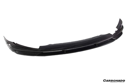 Faldón delantero de fibra de carbono seco estilo Tesla Model Y AD Carbonado 2020-2024