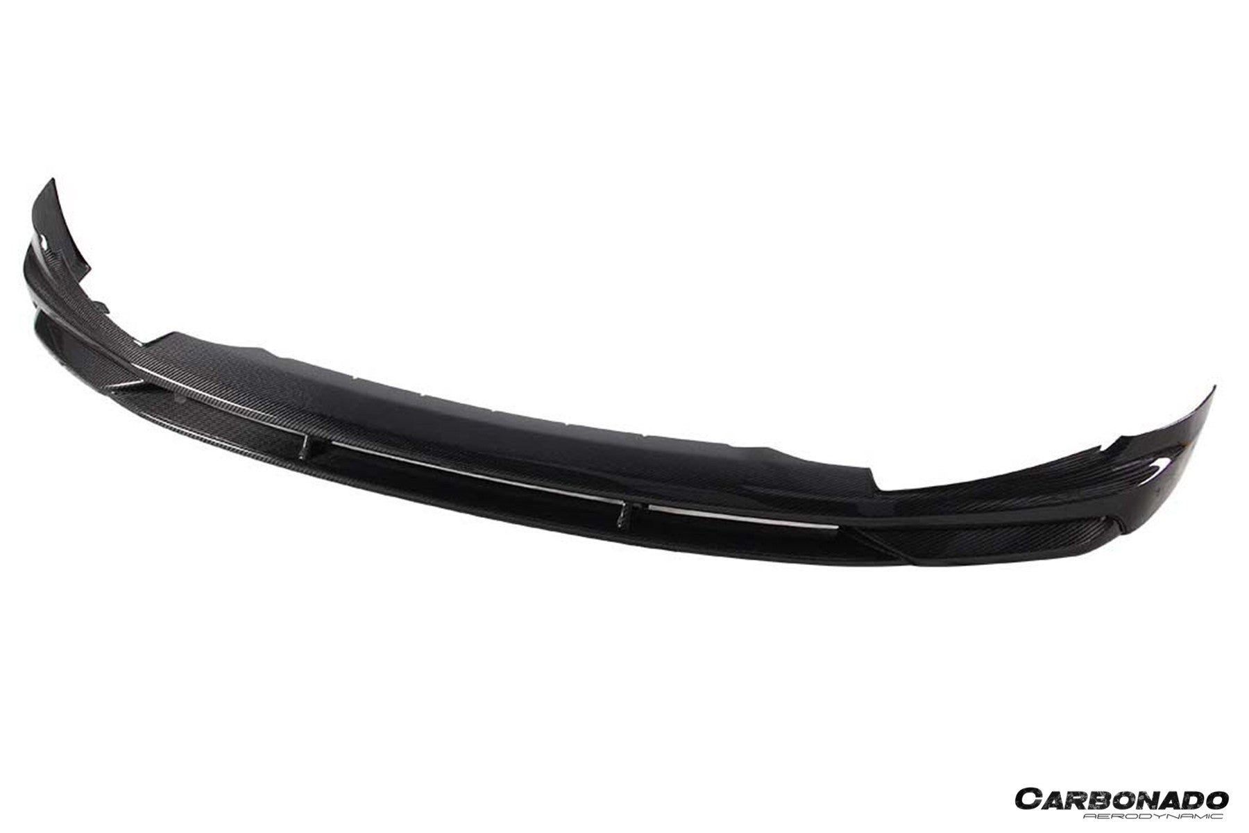 Faldón delantero de fibra de carbono seco estilo Tesla Model Y AD Carbonado 2020-2024