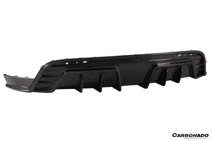 Carbonado Aero AD Style Autoclave Carbon Fiber Rear Diffuser | 2020-2024 Tesla Model Y