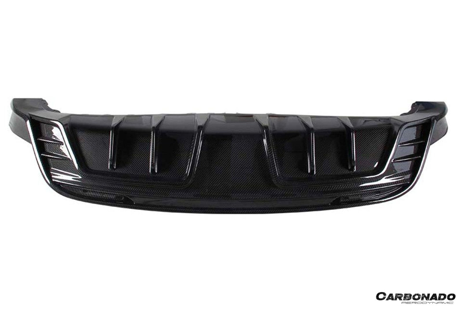 Carbonado Aero AD Style Autoclave Carbon Fiber Rear Diffuser | 2020 - 2024 Tesla Model Y - 2