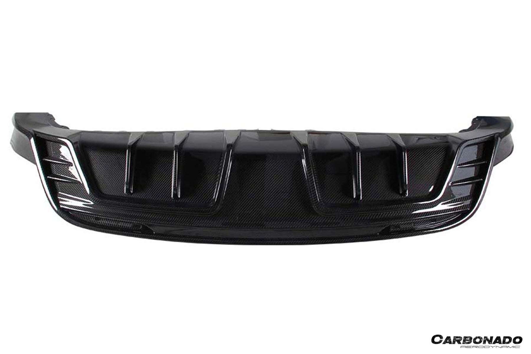 Carbonado Aero AD Style Autoclave Carbon Fiber Rear Diffuser | 2020-2024 Tesla Model Y