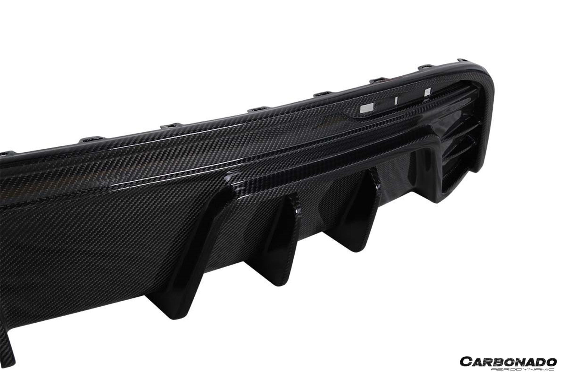 Carbonado Aero AD Style Autoclave Carbon Fiber Rear Diffuser | 2020-2024 Tesla Model Y