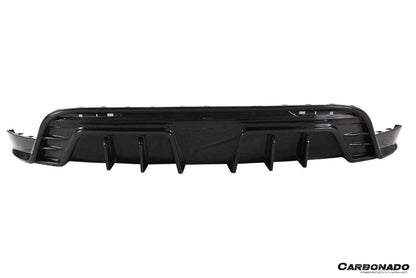 Carbonado Aero AD Style Autoclave Carbon Fiber Rear Diffuser | 2020-2024 Tesla Model Y