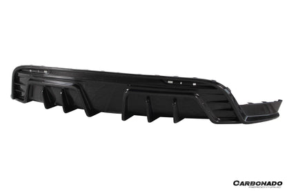 Carbonado Aero AD Style Autoclave Carbon Fiber Rear Diffuser | 2020-2024 Tesla Model Y