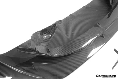 Carbonado 2020-2024 Maserati MC20 MSY Style DRY Carbon Fiber Front Lip
